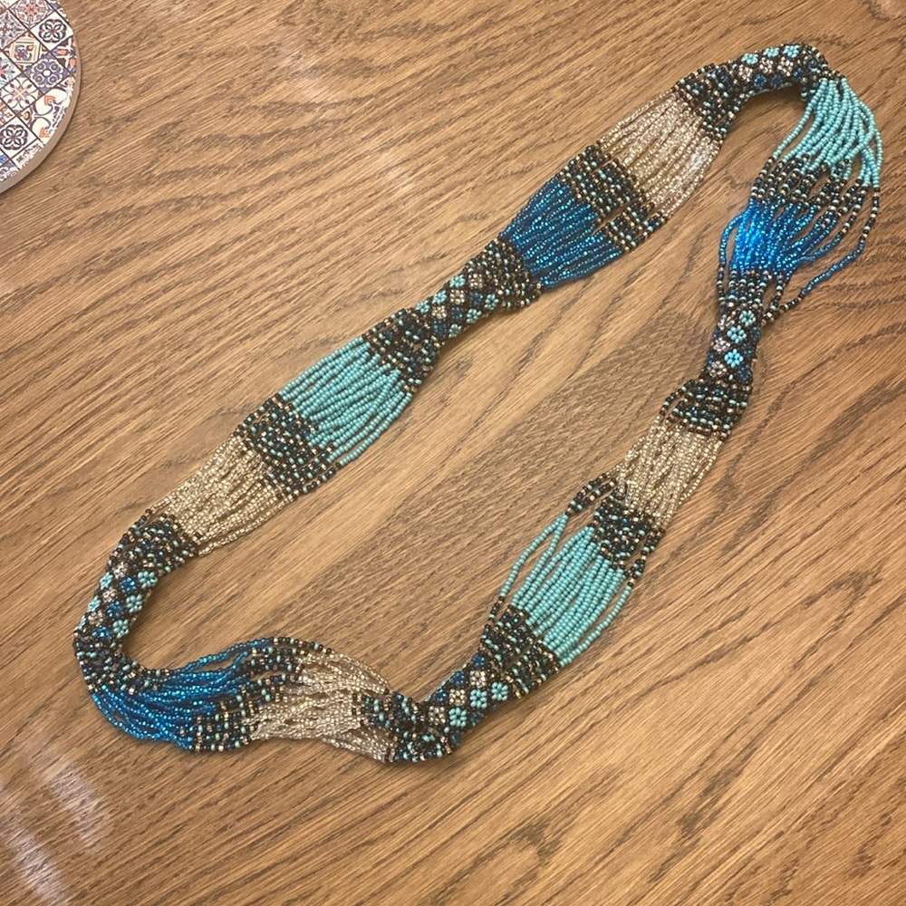 Beaded handmade necklace